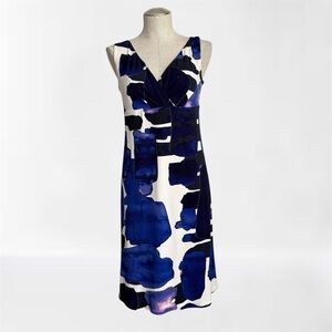 Eva Varro Abstract Print Dress Size S